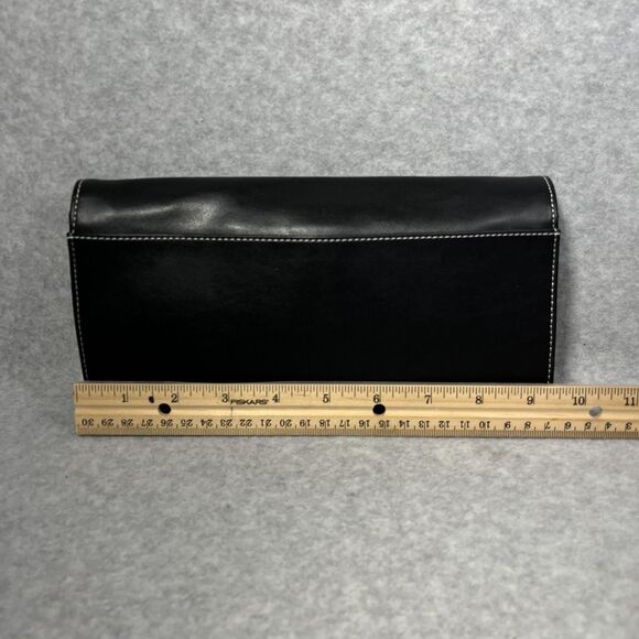 Mary Kay Consultant Travel Wallet Organizer Black Floral 3 pc Crossbody Passport - Picture 13 of 16